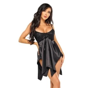 Julieta Chemise & Tanga schwarz von Beauty Night Fashion kaufen | Fesselliebe
