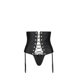 Celin Korsett & Tanga Schwarz von Passion-Exklusiv | Fesselliebe.de