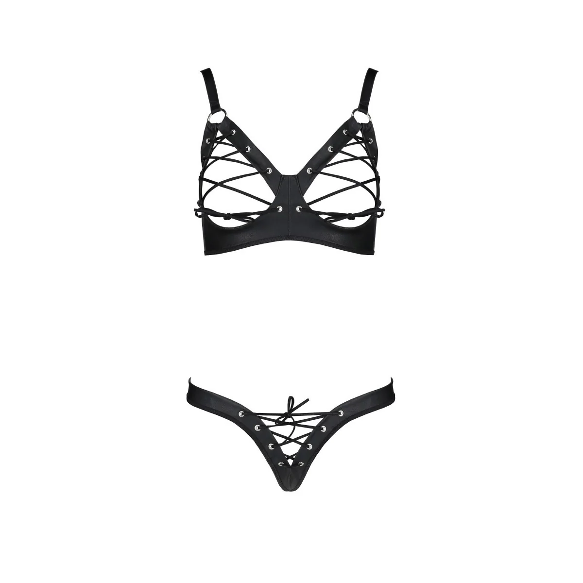 Celin Bikini 2er Set schwarz von Passion-Exklusiv kaufen | Fesselliebe