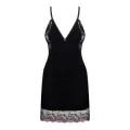 Vanessme Chemise & Tanga Schwarz von Obsessive