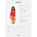Blossmina Korsett & Tanga Rot von Obsessive