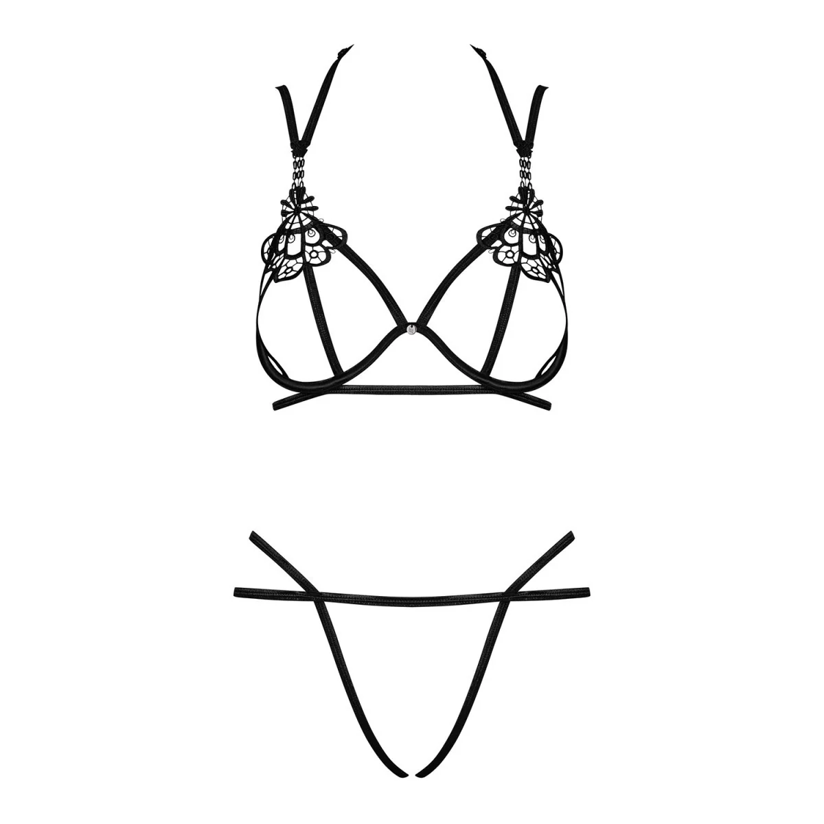 Badossa 2er Set schwarz von Obsessive kaufen | Fesselliebe