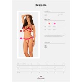 Rubinesa 2er Set Rot von Obsessive | Fesselliebe.de