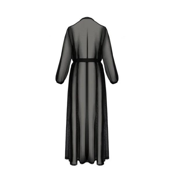 Eco Zinnia Peignoir schwarz von Passion Eco Collection kaufen | Fesselliebe