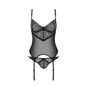 Eco Zinnia Korsett Schwarz von Passion Eco Collection