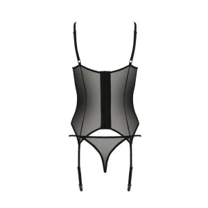 Eco Zinnia Korsett Schwarz von Passion Eco Collection