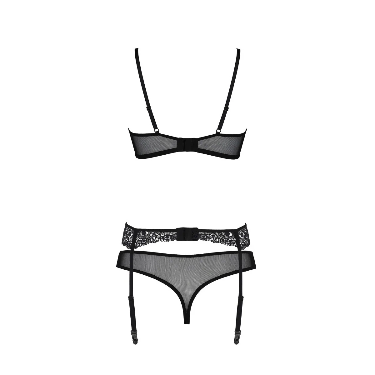 Eco Zinnia 3er Set schwarz von Passion Eco Collection kaufen | Fesselliebe