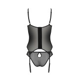 Eco Primula Korsett Schwarz von Passion Eco Collection | Fesselliebe.de