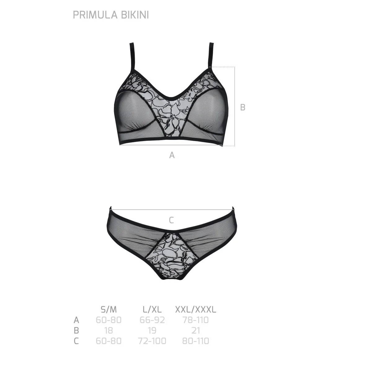 Eco Primula Bikini schwarz von Passion Eco Collection kaufen | Fesselliebe