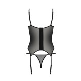Eco Varella Korsett Schwarz von Passion Eco Collection | Fesselliebe.de