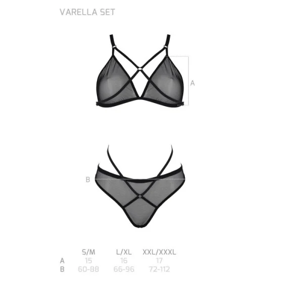 Eco Varella 2er Set schwarz von Passion Eco Collection kaufen | Fesselliebe