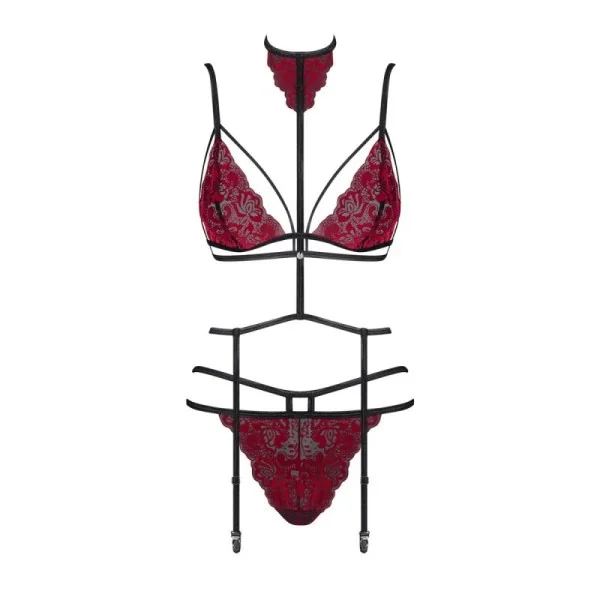 Sugestina 3er Set rot von Obsessive kaufen | Fesselliebe