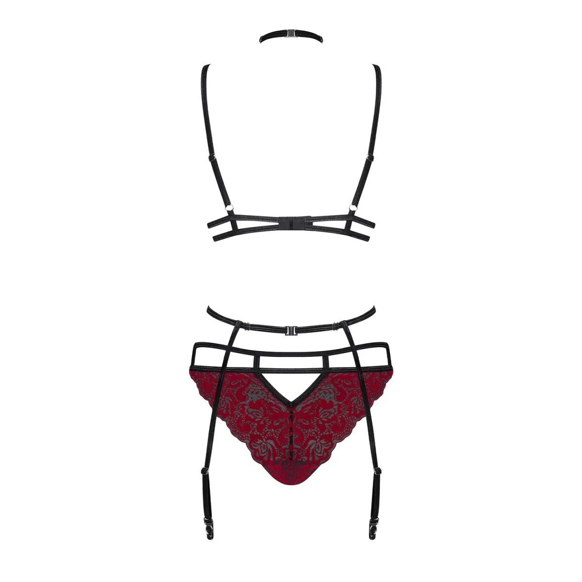 Sugestina 3er Set rot von Obsessive kaufen | Fesselliebe