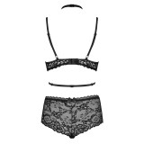 Raquelia 2er Set Schwarz von Obsessive | Fesselliebe.de
