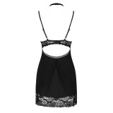 Raquelia Chemise & Tanga Schwarz von Obsessive | Fesselliebe.de