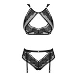 Allastia 2er Set Schwarz von Obsessive | Fesselliebe.de