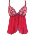 Babydoll & String Rot V-9679 von Axami