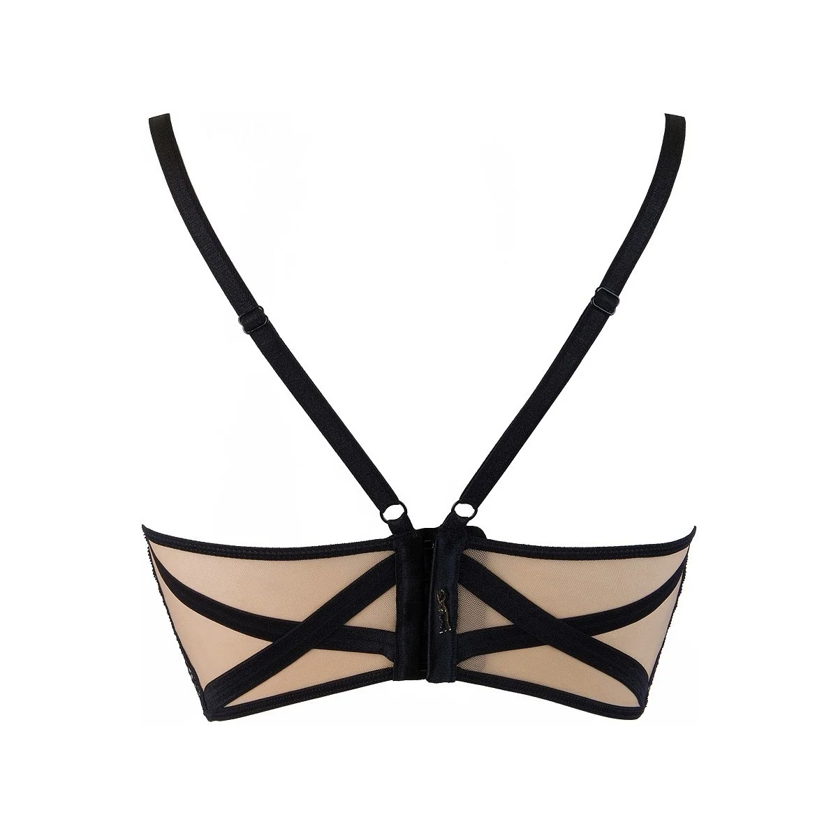 Bustier Schwarz V-9631 von Axami | Fesselliebe.de