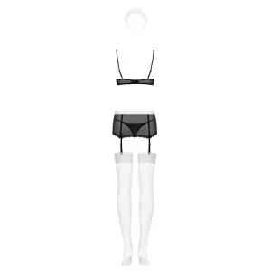 Maidme 5er Set Schwarz-Weiss von Obsessive