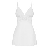 Babydoll & Tanga Weiss 810-Bab-2 von Obsessive | Fesselliebe.de