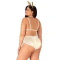 Neo Goldes Kostüm Pearl Size Plus von Obsessive Size Plus
