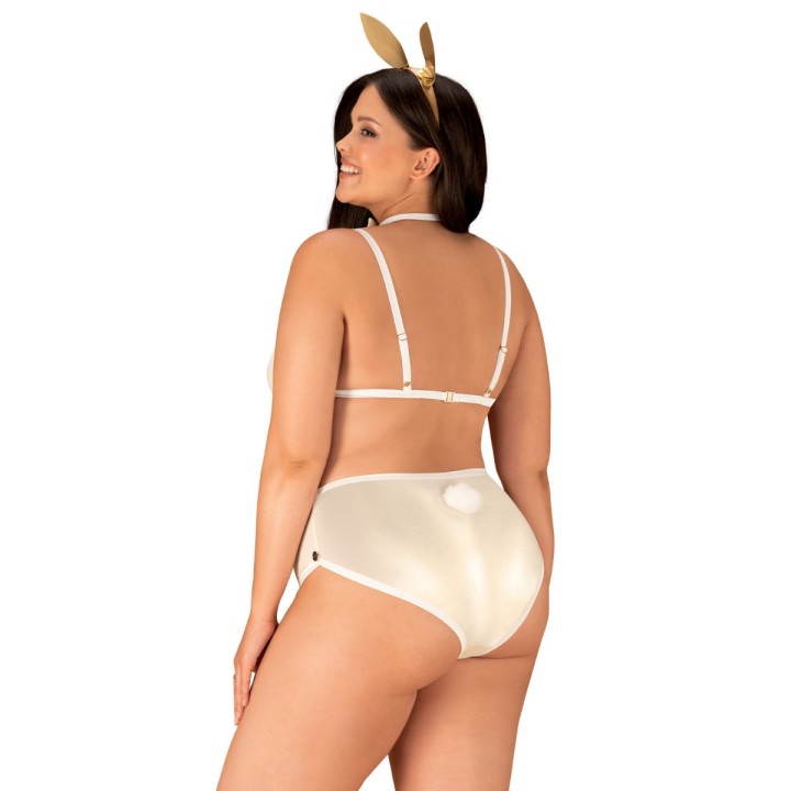 Neo Goldes Kostüm Pearl Size Plus von Obsessive Size Plus | Fesselliebe.de