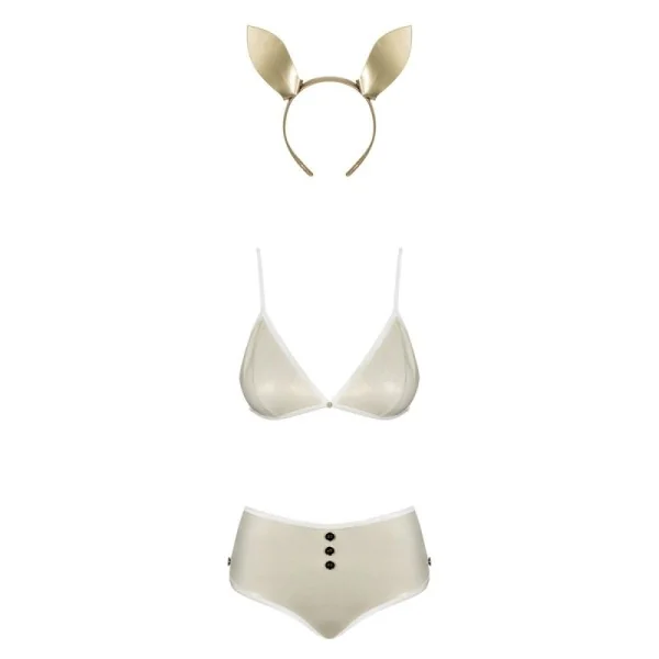 Neo Goldes Kostüm Pearl Size Plus von Obsessive Size Plus | Fesselliebe.de