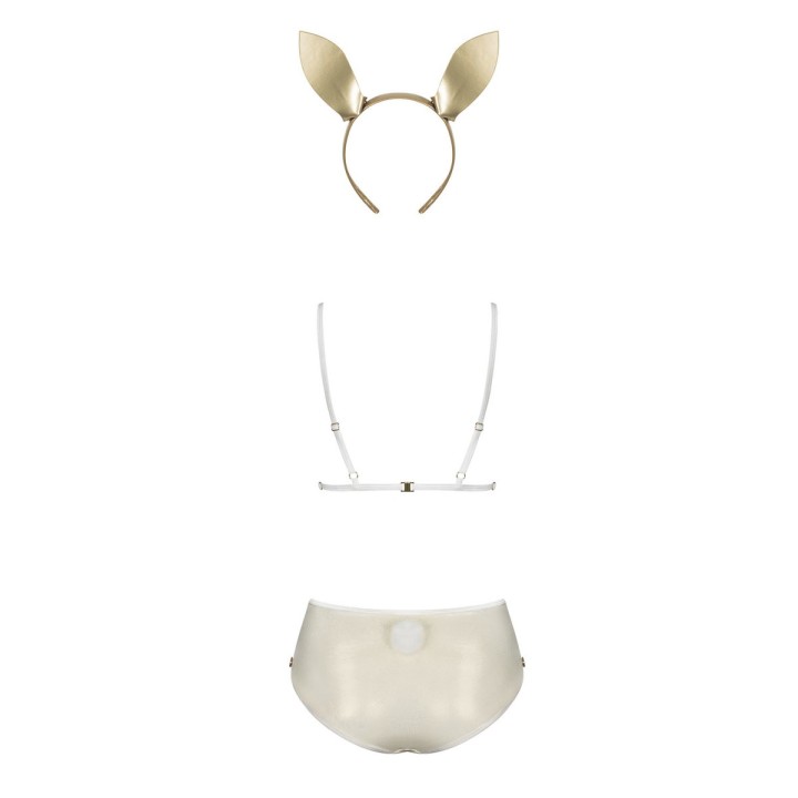 Neo Goldes Kostüm Pearl Size Plus von Obsessive Size Plus | Fesselliebe.de