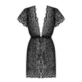 Giully Peignoir Schwarz von Obsessive
