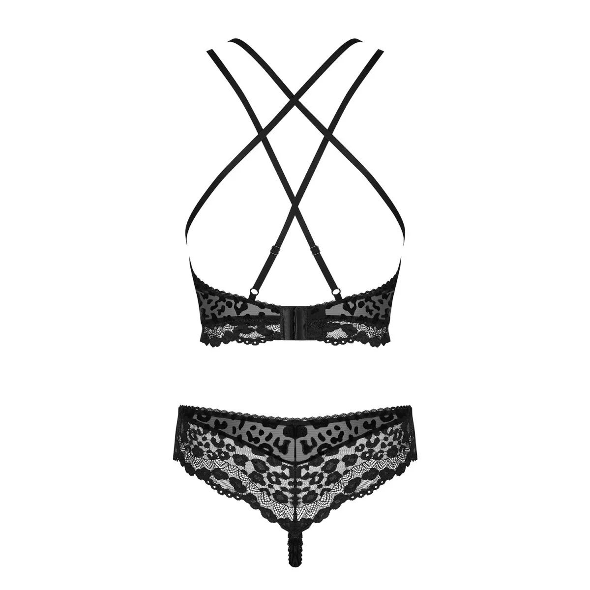 Giully Top & Höschen Schwarz von Obsessive | Fesselliebe.de