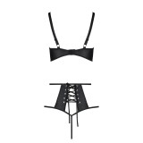 Tasmina 2er Set Schwarz von Passion-Exklusiv | Fesselliebe.de