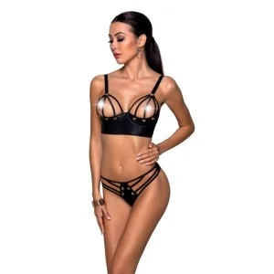 Malwia Bikini 2er Set schwarz von Passion-Exklusiv kaufen | Fesselliebe