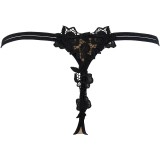 String Schwarz V-9668 von Axami | Fesselliebe.de