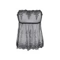 Babydoll & String Schwarz V-9639 von Axami