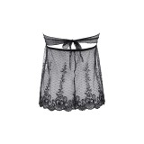 Babydoll & String Schwarz V-9639 von Axami | Fesselliebe.de