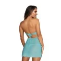 Babydoll & String Meeresgrün V-9929 von Axami