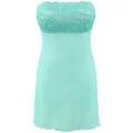 Babydoll & String Meeresgrün V-9929 von Axami