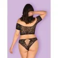 Inessita 2er Set Schwarz Size Plus von Obsessive