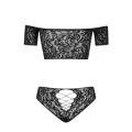 Inessita 2er Set Schwarz Size Plus von Obsessive