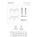 Nemalia Set Schwarz von Cofashion Lingerie