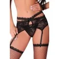 Lamara Strumpfgürtel Schwarz von Cofashion Lingerie