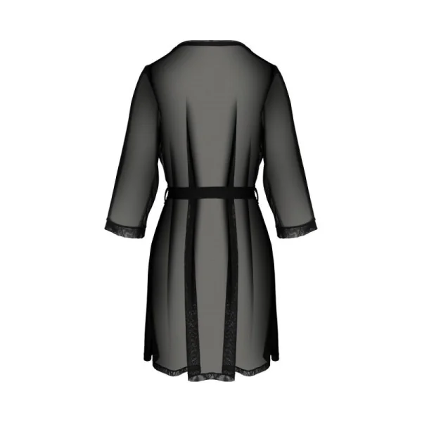 Diva Peignoir schwarz von Casmir kaufen | Fesselliebe