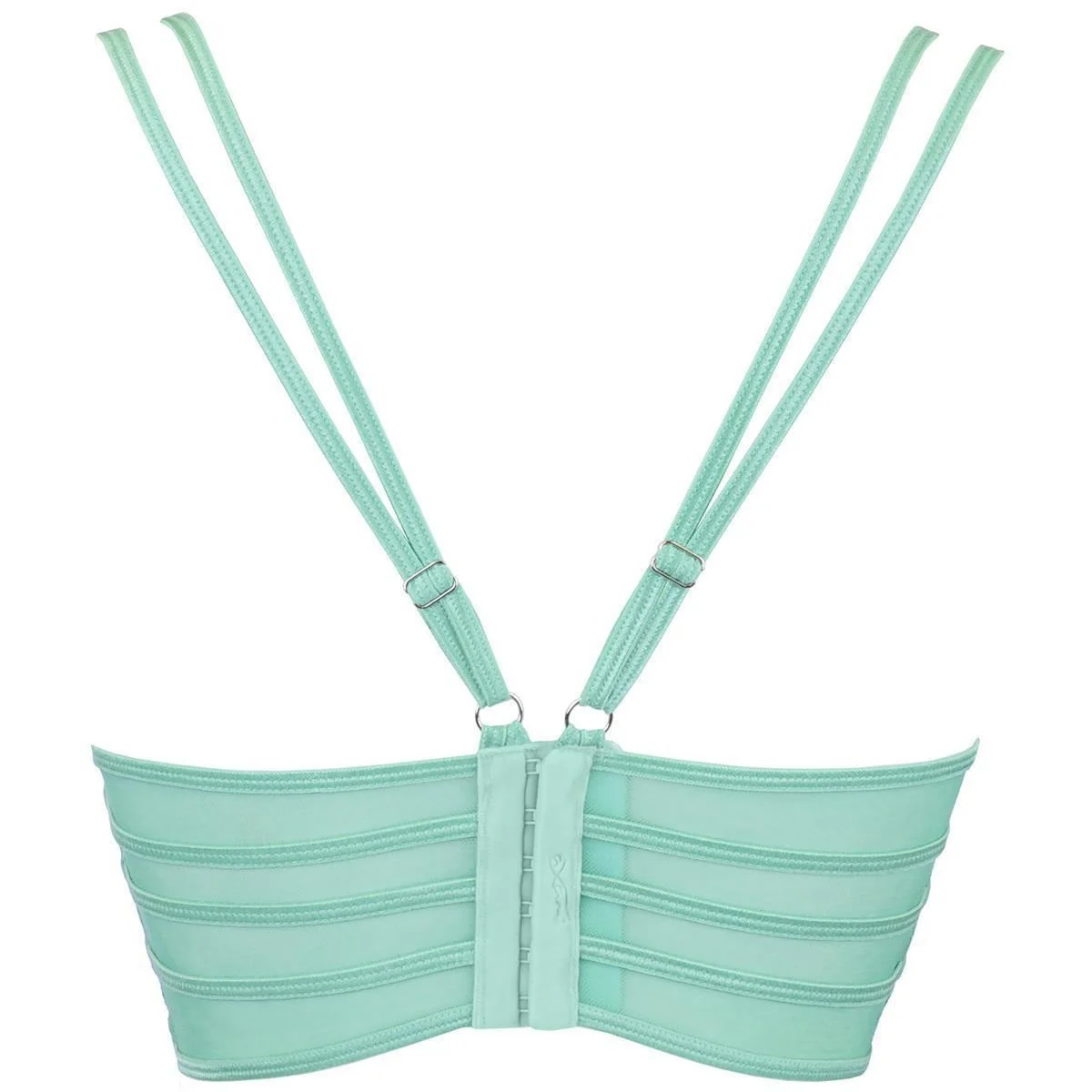 Bustier grün V-9701 von Axami kaufen | Fesselliebe