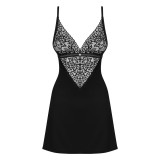 Cecilla Chemise & Tanga Schwarz von Obsessive | Fesselliebe.de