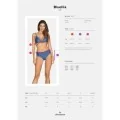 Blaullia 2er Set Blau von Obsessive