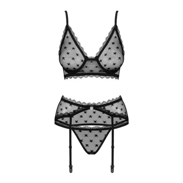 Astralya 3er Set schwarz von Obsessive kaufen | Fesselliebe