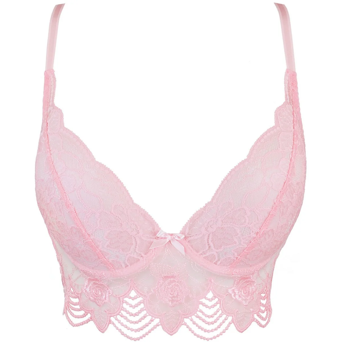 Bustier Pink V-9751 von Axami | Fesselliebe.de