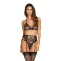 Uniquella 3er Set Schwarz von Obsessive