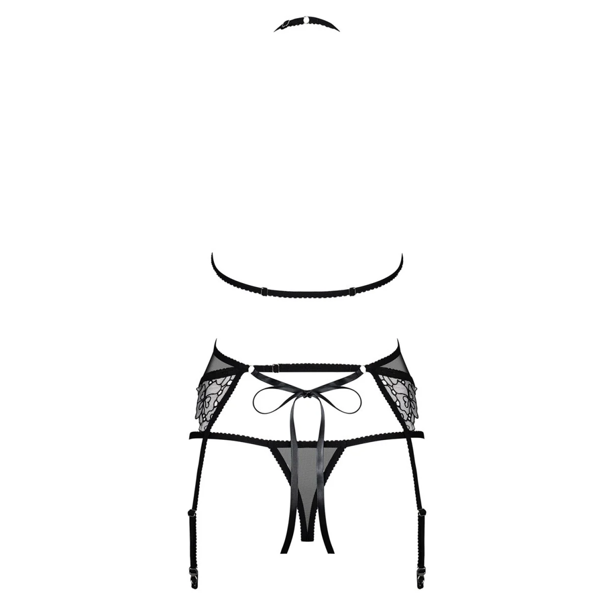 Uniquella 3er Set schwarz von Obsessive kaufen | Fesselliebe