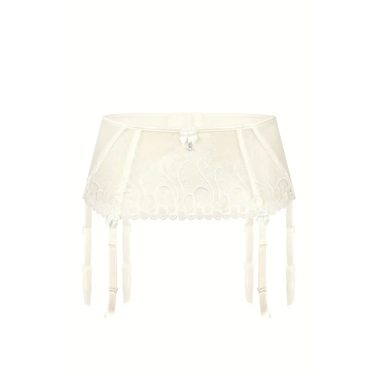 Anuk Strumpfgürtel Ekru von Róza | Fesselliebe.de